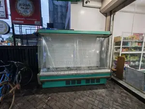 Industrial Open Fridge