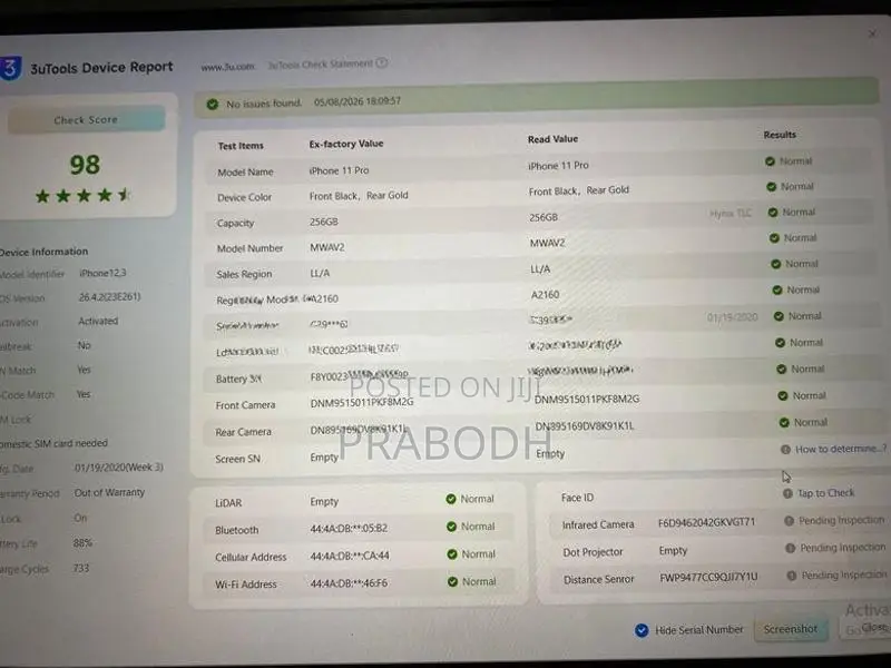 Apple iPhone 11 Pro (Used)