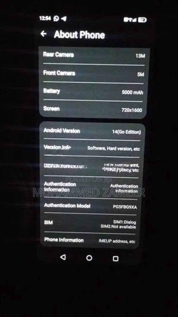 UMIDIGI G9x (Used)