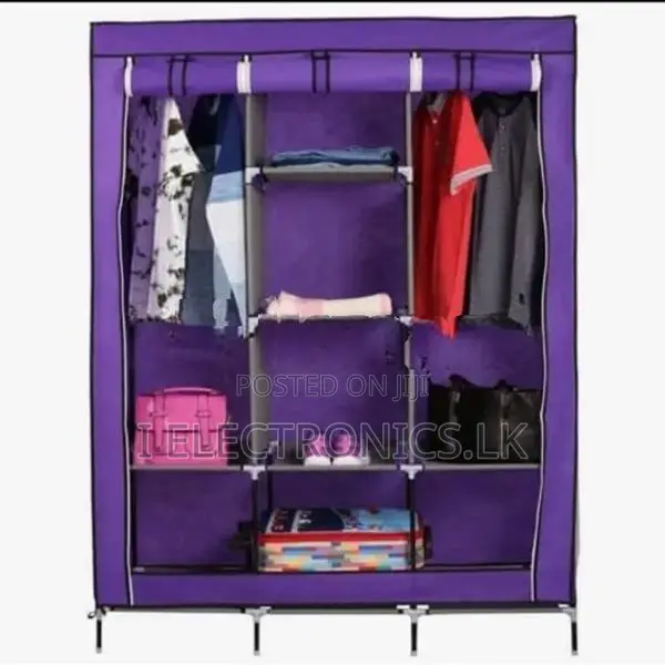 Portable Wardrobe Closet 3 Door