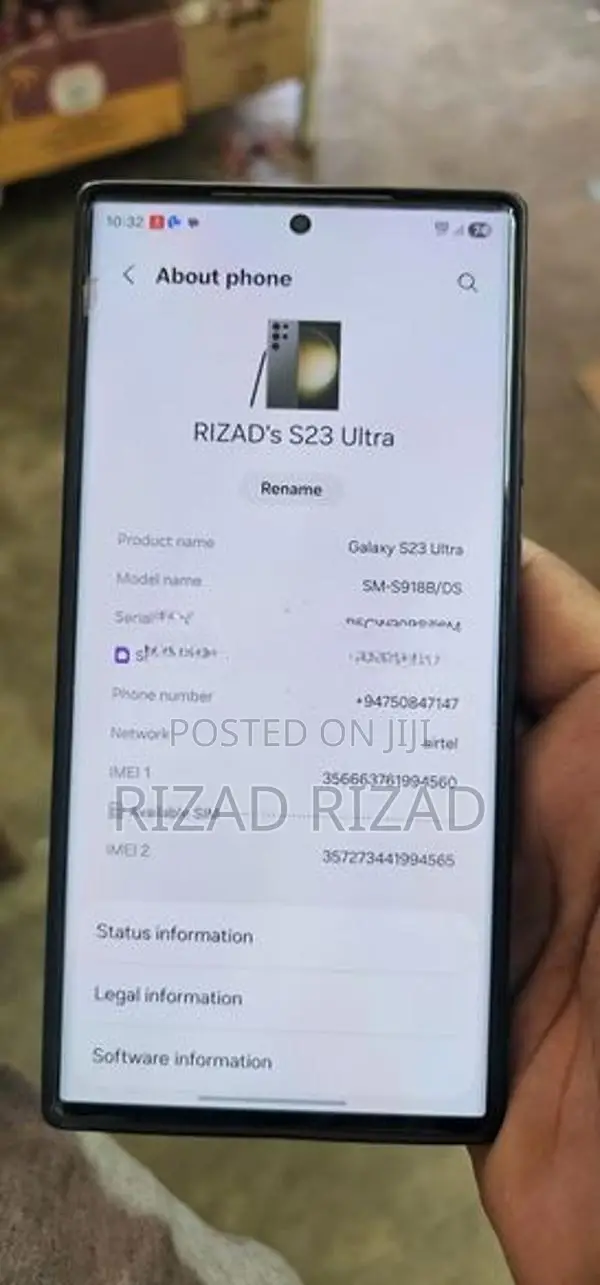 Samsung Galaxy S23 Ultra (Used)