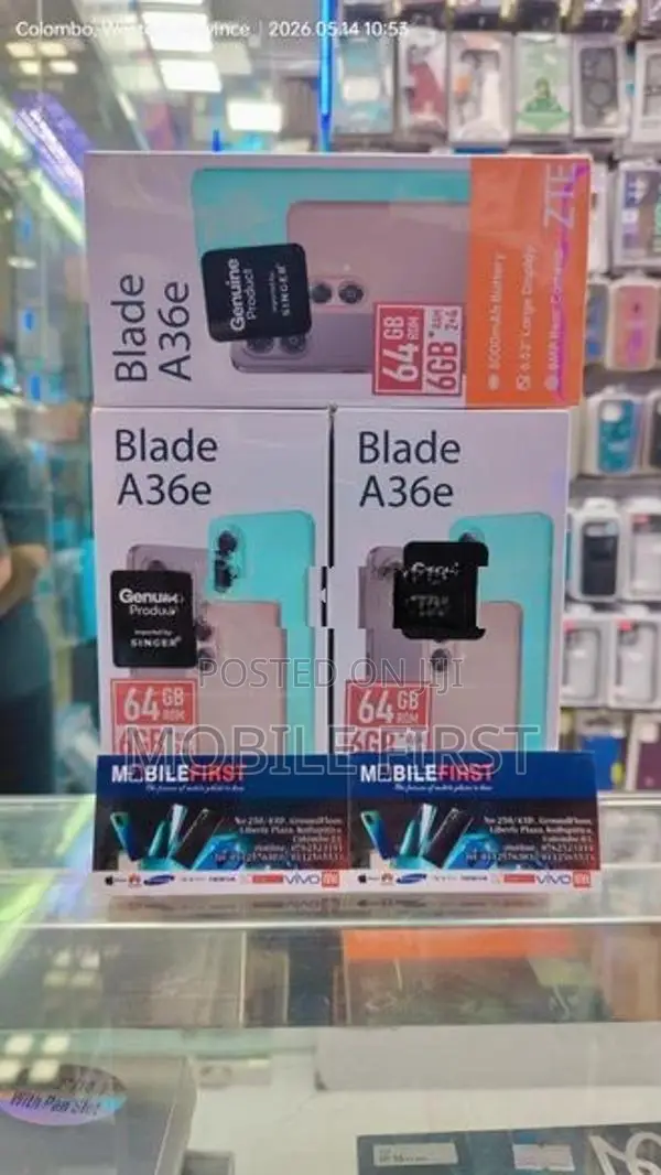 ZTE A36E 64GB (Brand New)
