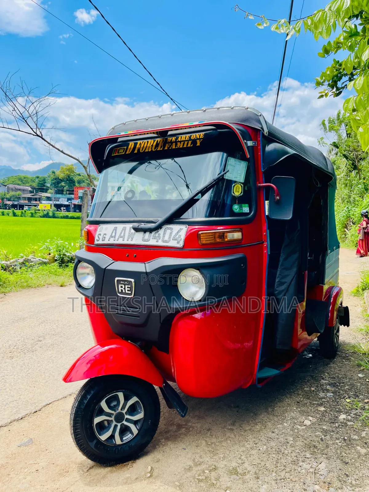 Bajaj RE 2015 Red