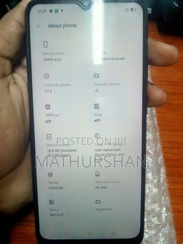 Oppo A15 (Used)