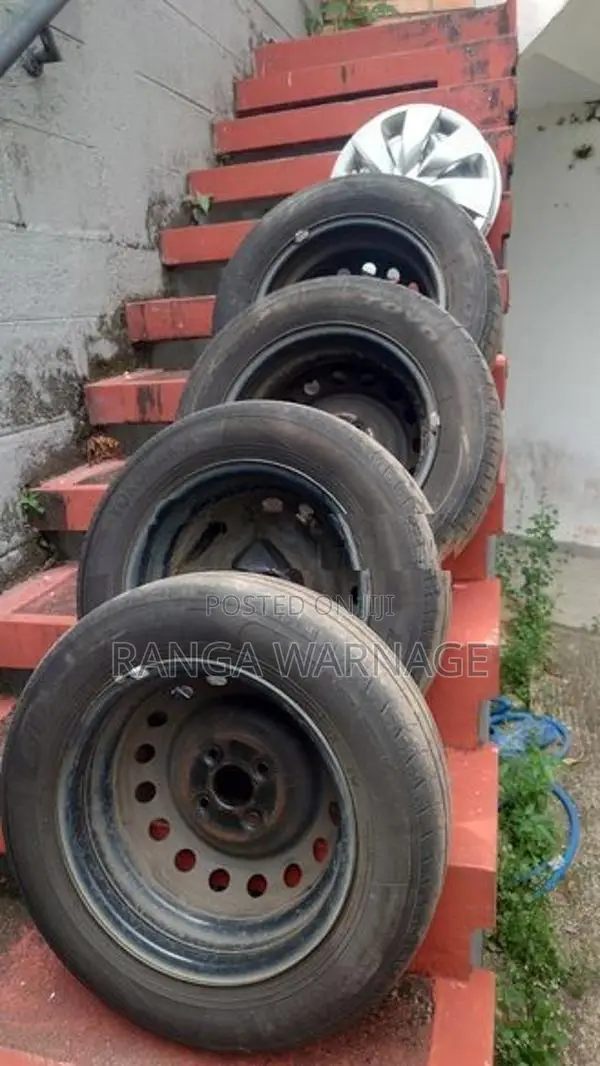 Vitz 14 Inch Steel Wheels with Cups