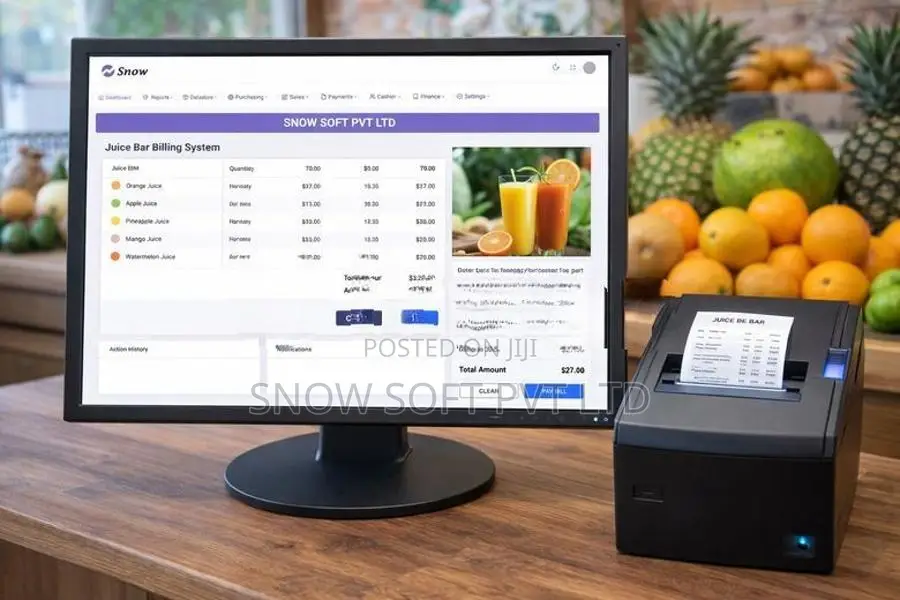 Complete POS System for Juice Bars