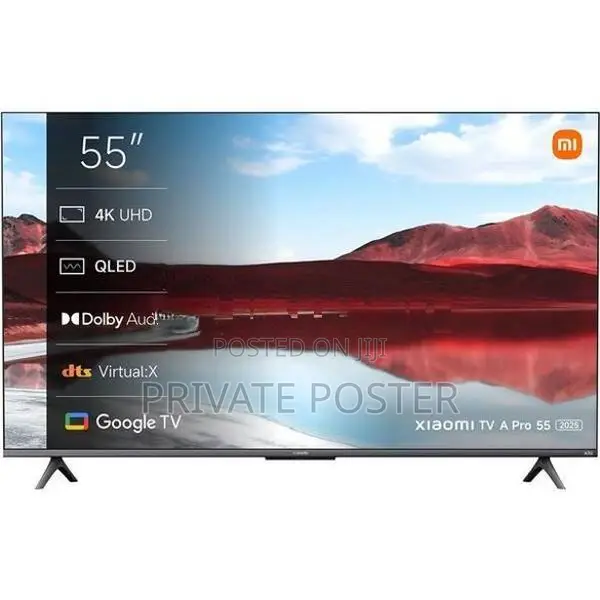 New 55" Xiaomi QLED 4K Smart Google TV