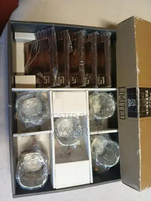 vintage drinkware set