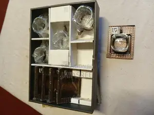 vintage drinkware set