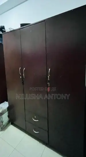 3 Door Wooden Wardrobe