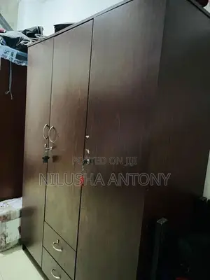 3 Door Wooden Wardrobe