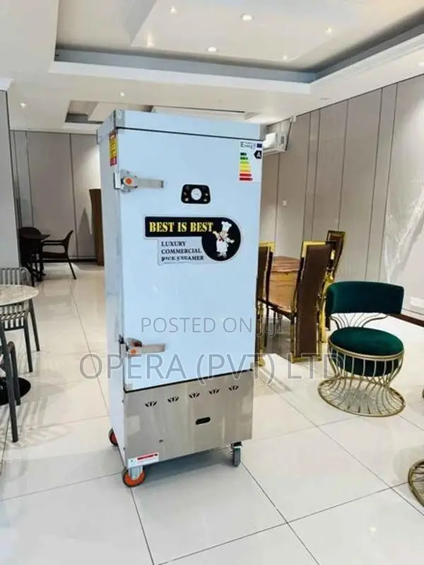 12-Tray Gas Rice Steamer