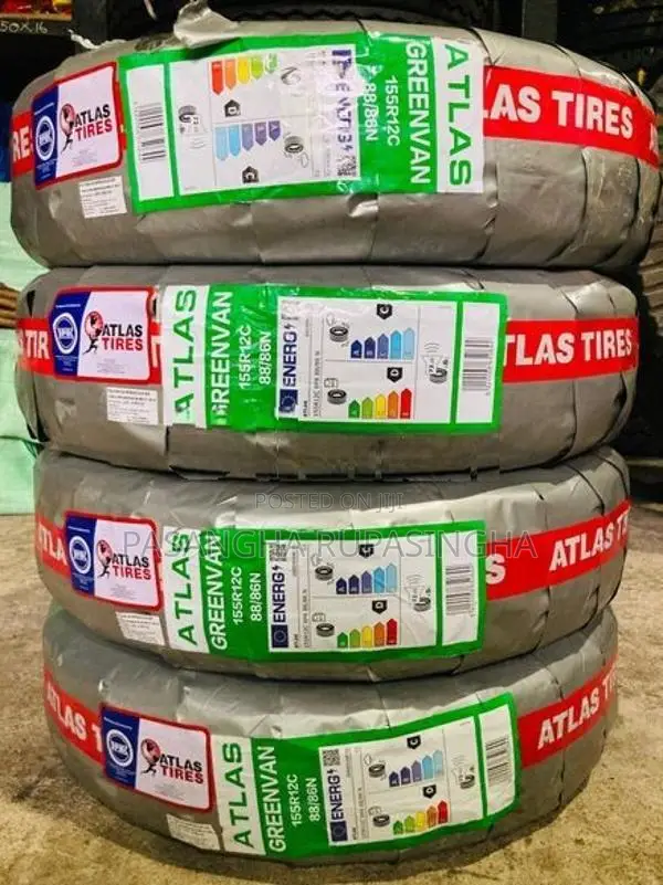 155R12 / 155-12 ATLAS Tyre - DIMO BATTA HIJET EVERY ඩිමො බට්ටා