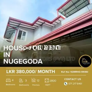 House for Rent in Mirihana, Nugegoda