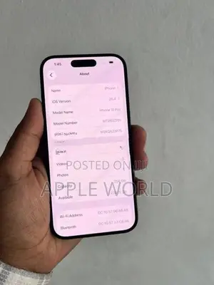 Apple iPhone 15 Pro 256gb (Used)