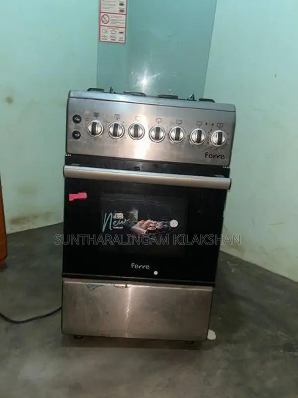 4 Burner Stove with Oven