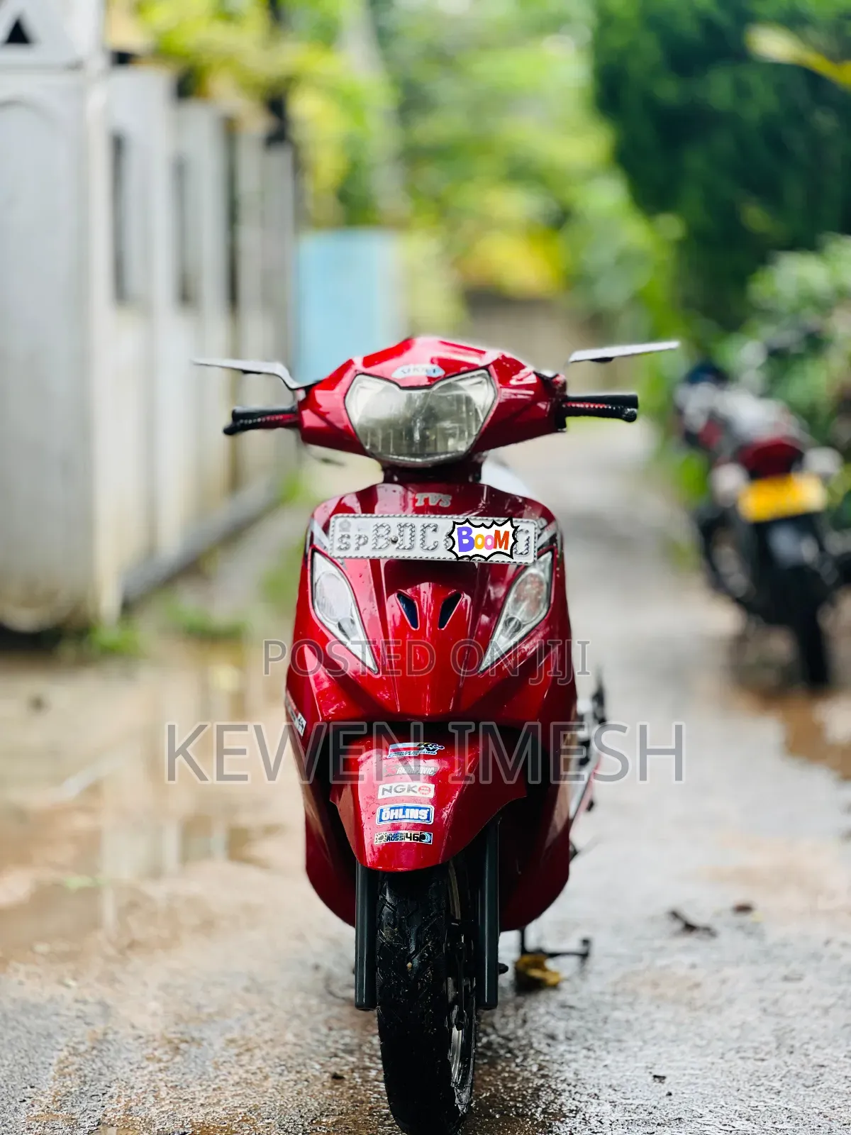 TVS Wego 2017 Red