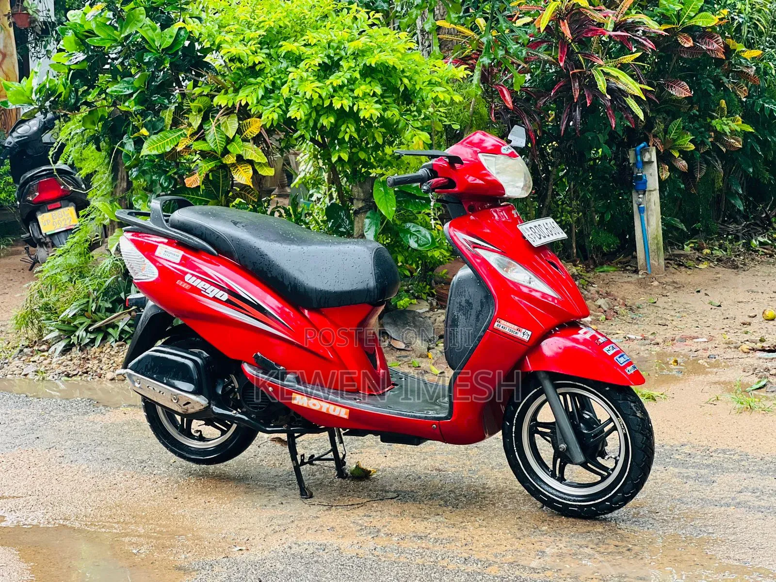 TVS Wego 2017 Red