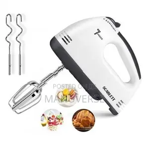 Scarlett 7-Speed Hand Mixer