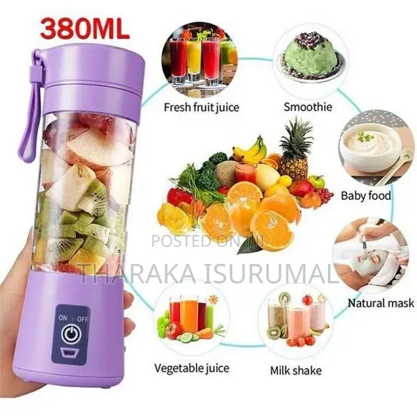 Rechargeable Portable Electric Fruit Juicer