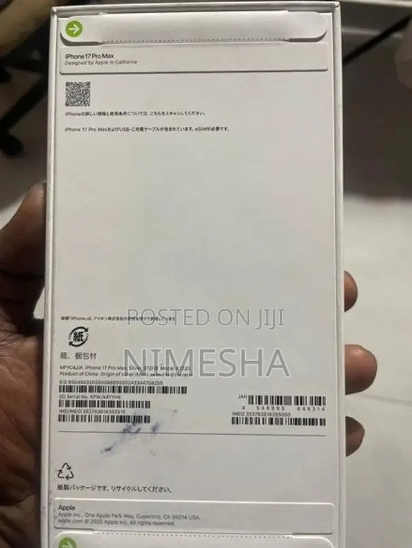 Apple iPhone 17 Pro Max (Brand New)