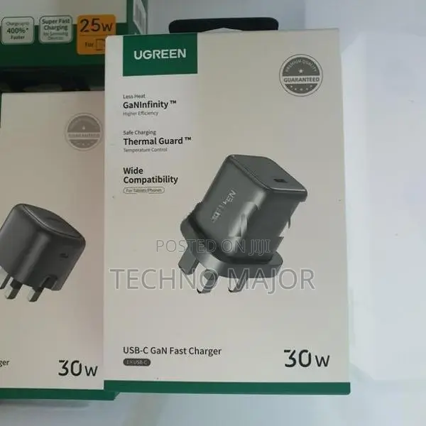 UGREEN 30W Type-C GaN Fast Charger UK – X513 - 55532