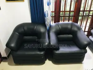 Black Sofa Set
