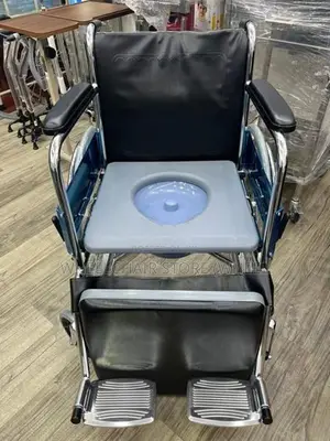 Commode Wheelchair Fiber Seat