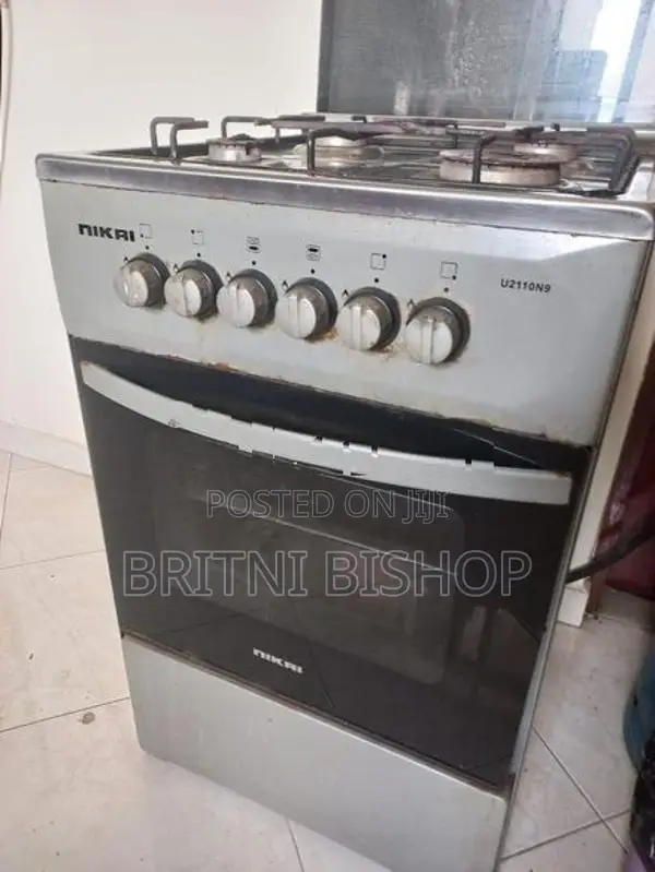 Four Burners with Oven Gas Cooker