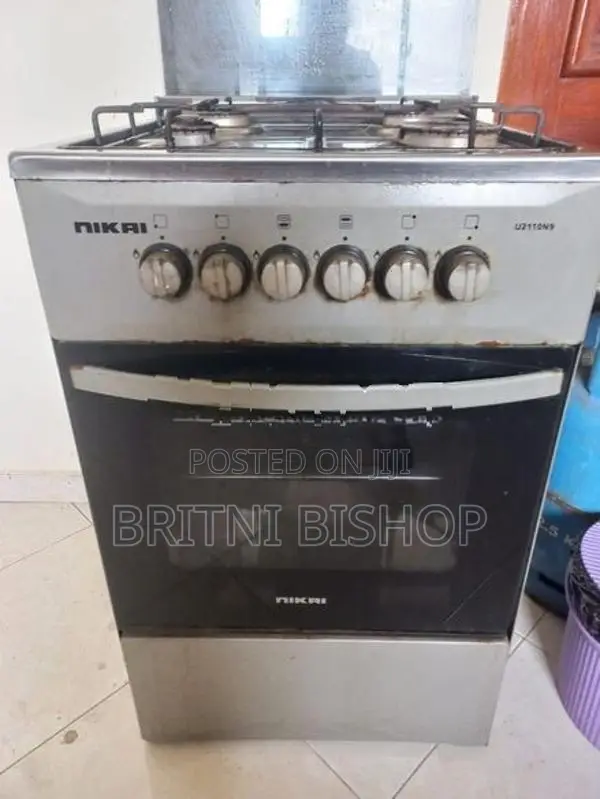 Four Burners with Oven Gas Cooker