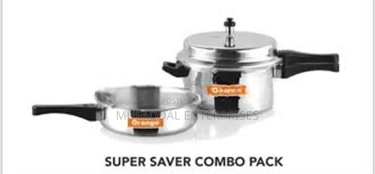 Pressure Cooker 5L Orange Super Saver Combo