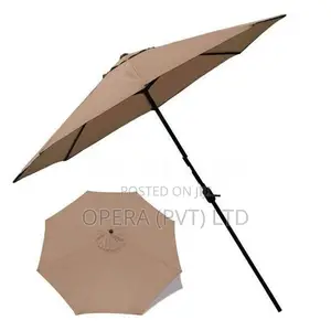 Outdoor Table/Umbrella With 4 Chair Set