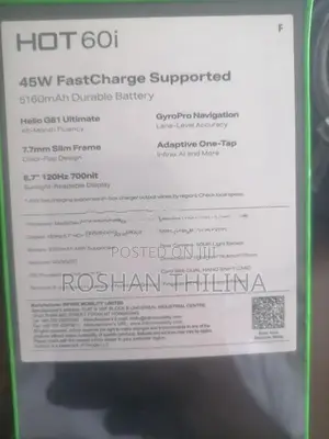 Infinix Hot 60i (Brand New)