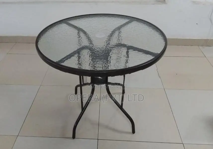 Out door table and chair with umbrella