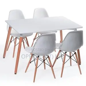 Barista Dining Table with 4 Chairs