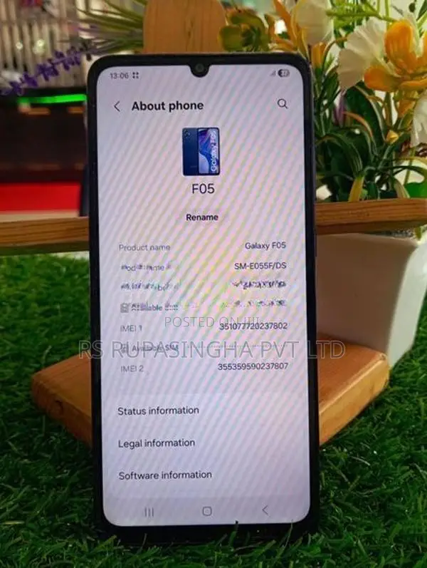 Samsung Galaxy F05 4GB 64GB (Used)