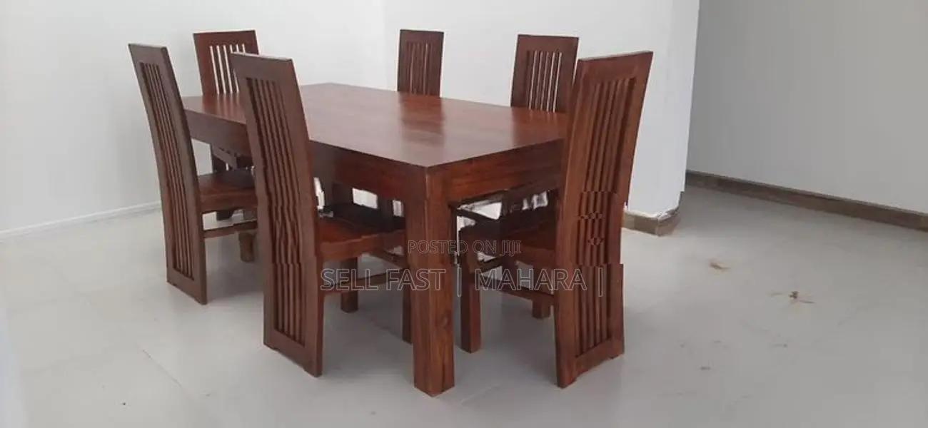 Teak Dining Table with Chairs