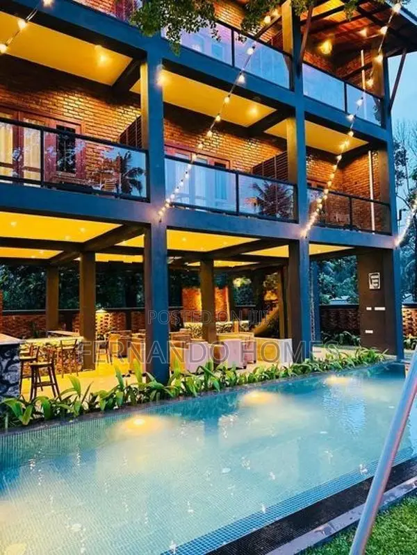 Brand New 6 Bed Rooms Furnished Hotel For Sale With Pool in Katunayaka