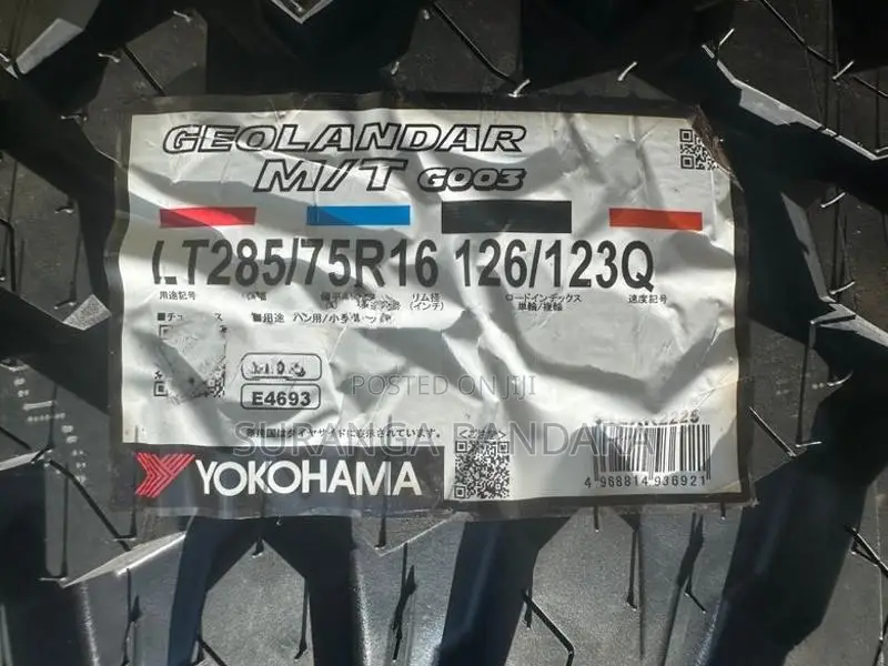 Yokohama MT 285/75/16 Tyres