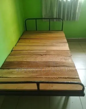 Steel single beds