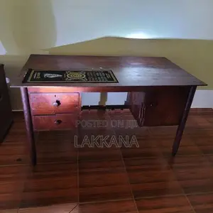 Antique Bed with Table