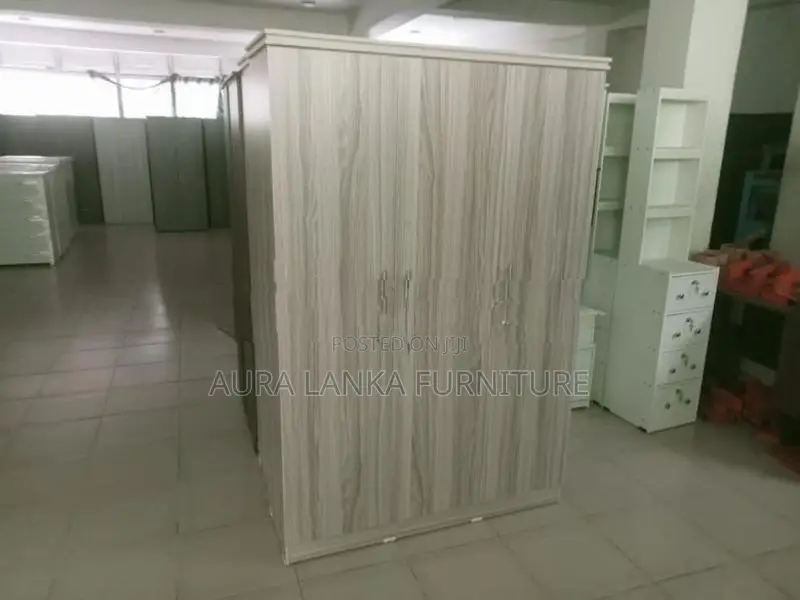 Melamine Ash 3door Cupboard