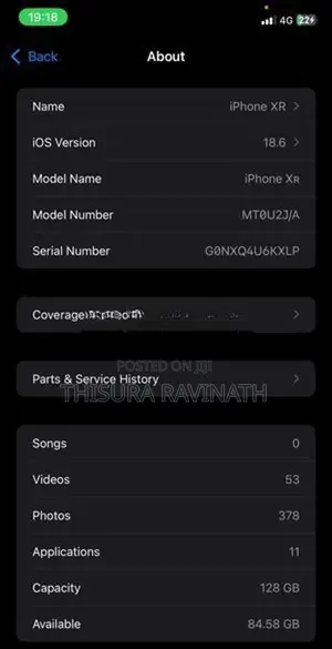 Apple iPhone XR (Used)