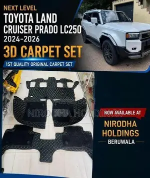 3D Carpet Set for Toyota Land Cruiser Prado LC250