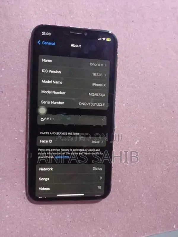 Apple iPhone X (Used)