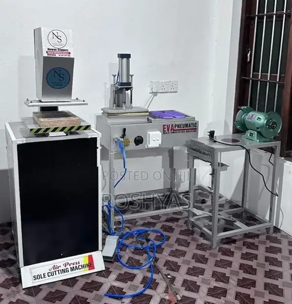 Bata Slippers Making Machine Set