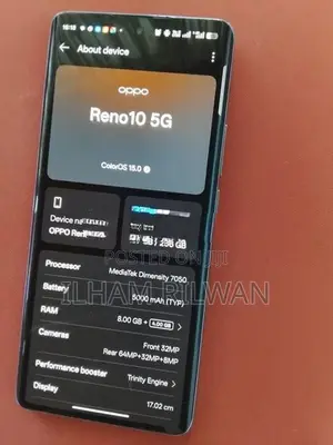 Oppo Reno 10 5G 256GB (Used)