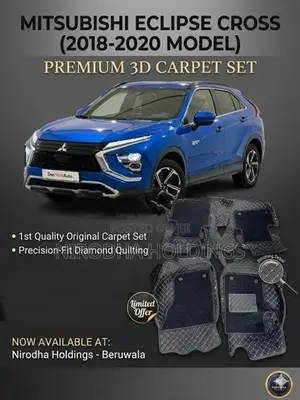 3D Carpet Set for Mitsubishi Eclipse Cross 2018
