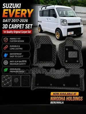 3D Carpet Set for Suzuki Every DA17