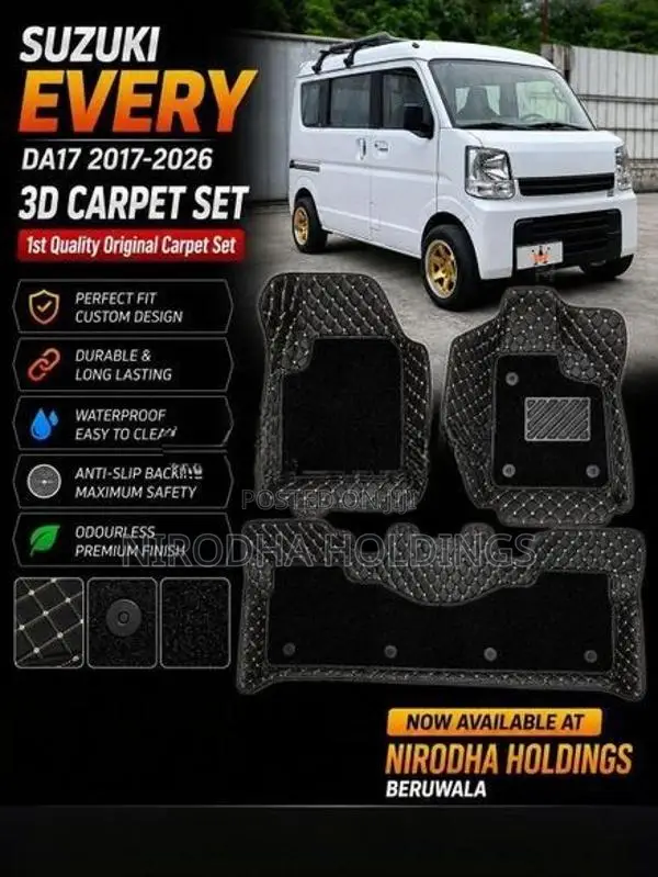 3D Carpet Set for Suzuki Every DA17